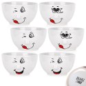 Miseczki Ceramiczne 13,5 cm 550 ml Zestaw 6 szt Buźki SIAKI COLLECTION