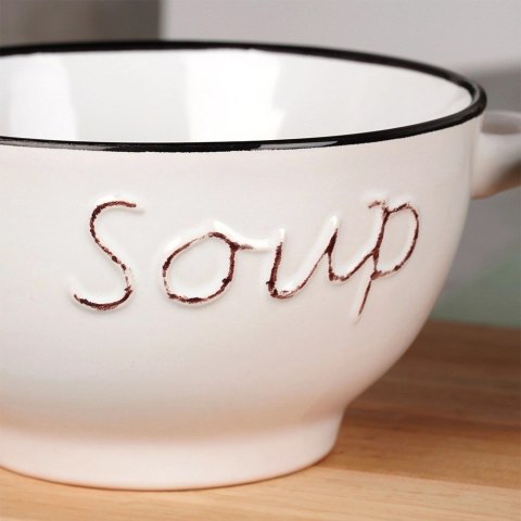 Miska bulionówka ceramiczna 600 ml 4 szt.