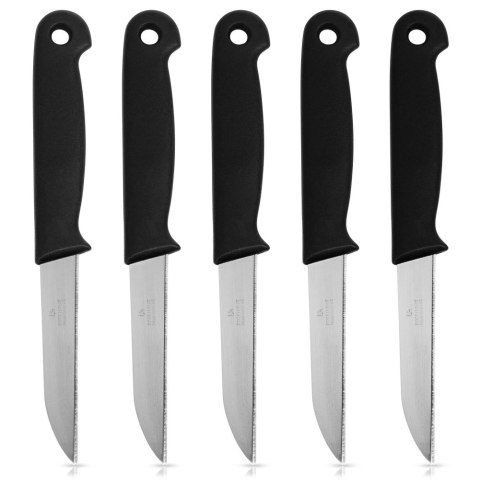 Nóż do obierania stalowy 5 szt.