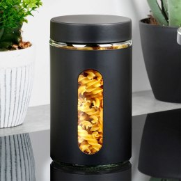 Pojemnik na produkty sypkie szklany zakręcany 1 l