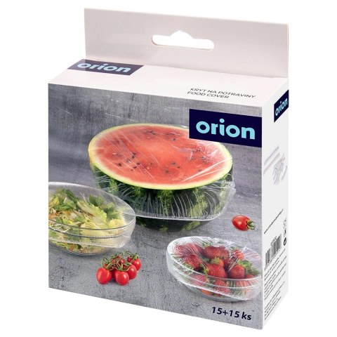 Pokrywki uniwersalne do żywności z gumką elastyczne 20 / 26 cm 30 szt.