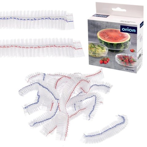 Pokrywki uniwersalne do żywności z gumką elastyczne 20 / 26 cm 30 szt.