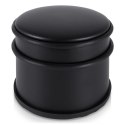 Stoper do drzwi stalowy czarny 9 cm