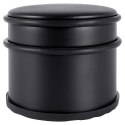 Stoper do drzwi stalowy czarny 9 cm