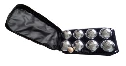 Kule Boule Bule Petanque do Gry Metalowe Solidne KUBISPORT 72 mm 8 szt.