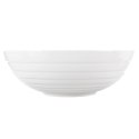Miska na Sałatkę Porcelana Biała 2,5 L Okrągła Mona Zmywarka Duża