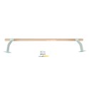 Poręcz Drążek Baletowy do Ćwiczeń Jogi Pilatesu Drewniany MASTER 120 cm