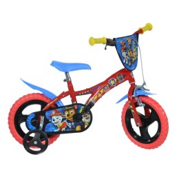 Rower Rowerek Psi Patrol dla Dzieci Dziecięcy z Kółkami Bocznymi DINO 12
