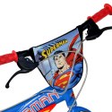Rower dziecięcy Dino SUPERMAN 14" 2024 niebieski