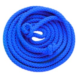 Skakanka Sznurkowa Gimnastyczna Treningowa MASTER Dark Blue 2,8m Wzmacniana