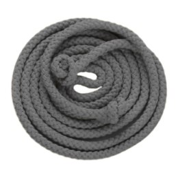 Skakanka Sznurkowa Gimnastyczna Treningowa MASTER Grey 2,8m Wzmacniana