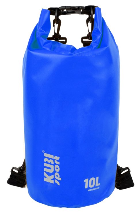 Wodoodporna Torba na Łódź Kajak KUBISPORT 10 L Niebieska Solidna