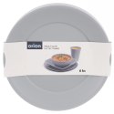 Zestaw 6 Talerzy Obiadowych 23,5 cm Szare Nietłukące do Mikrofali