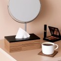 Chustecznik Drewniany MDF Loft Line Czarna Pokrywa ORION na Serwetki