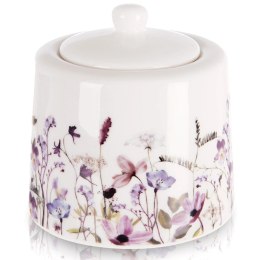 Cukiernica Porcelanowa z Pokrywką Louka 320 ml Polne Kwiaty ORION