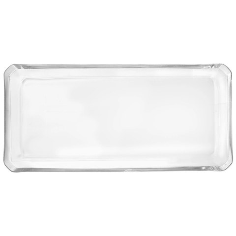 Półmisek Szklany 30 x 14 cm Prostokątny Talerz do Serwowania Przekąsek