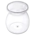 Pucharki z Pokrywkami 160ml Zestaw 6 szt. do Monoporcji i Deserów