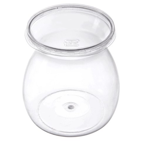 Pucharki z Pokrywkami 160ml Zestaw 6 szt. do Monoporcji i Deserów