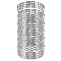 Ranty do Tartaletek Zestaw 6 szt. Perforowane 7 cm Stalowe ORION