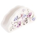 Serwetnik Porcelanowy Louka Biały w Polne Kwiaty ORION Dekoracja