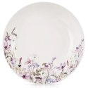 Talerz Głęboki Porcelanowy 600 ml Louka na Zupę Makaron Kwiaty