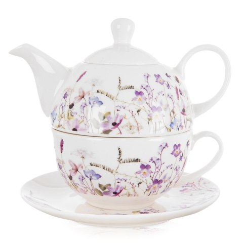 Zestaw do Herbaty 2w1 Dzbanek 400ml i Filiżanka Louka Porcelana
