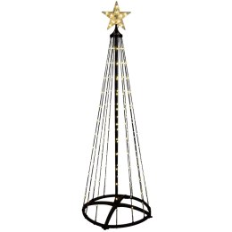 Choinka świecąca stożek zewnętrzna XXL 550 LED 300 cm