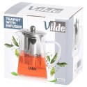 Dzbanek Szklany Zaparzacz Sitko Kwadrat 920ml Herbaty Ziół VILDE
