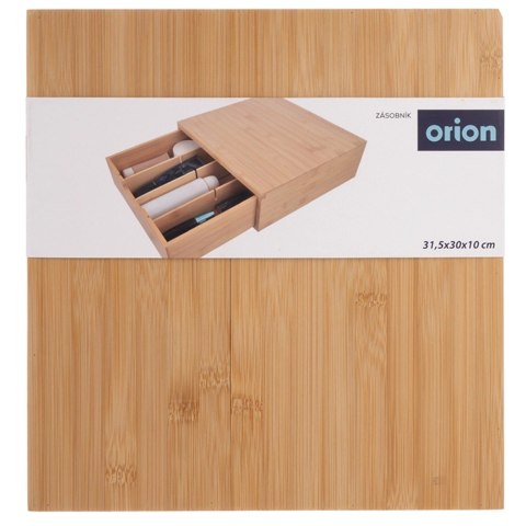 Organizer Pojemnik na Kapsułki do Kawy Drewniany ORION 31,5x30x10 cm