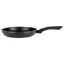 Patelnia Granitowa 24 cm Black Line Indukcja Gaz Non-stick VILDE