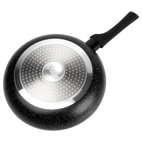 Patelnia Granitowa 24 cm Black Line Indukcja Gaz Non-stick VILDE