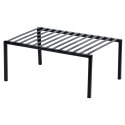Półka Wkład do Szafki Kuchennej Składana Metal Loft 33 cm Czarna