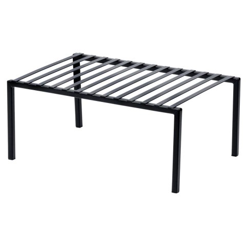 Półka Wkład do Szafki Kuchennej Składana Metal Loft 33 cm Czarna