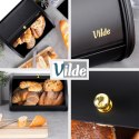Chlebak Metalowy VILDE Czarny 30 x 26,5 x 17 cm Nowoczesny na Pieczywo