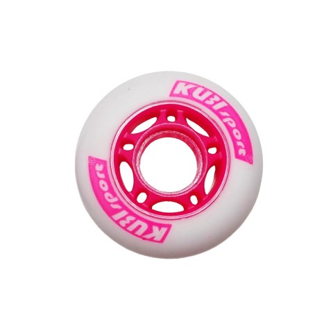 Kółko Zapasowe Wymienne do Rolek Łyżworolek Kauczukowe KUBISPORT 64 mm