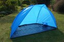 Parawan Namiot Plażowy na Plażę 2-Osobowy Lekki KUBISPORT 220x115x120 cm