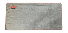 Ręcznik Szybkoschnący Mikrofibra 120x60 cm Szary Plażowy Treningowy Etui
