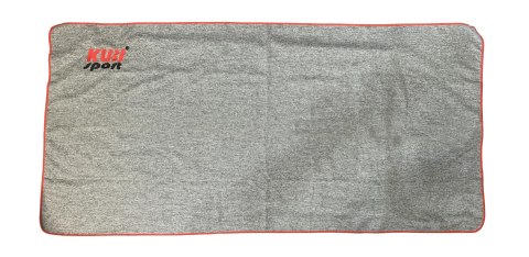 Ręcznik Szybkoschnący Mikrofibra 120x60 cm Szary Plażowy Treningowy Etui