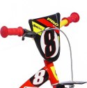 Rowerek Dziecięcy 12 Cali Czerwony Kółka Boczne Wolnobieg Dino Bikes