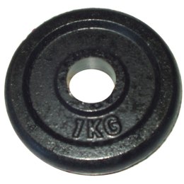Ciężar Obciążenie Żeliwne Talerz do Gryfu Hantli KUBISPORT 1kg - 30mm