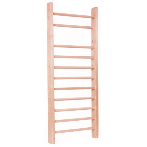 Drabinka Gimnastyczna Do Ćwiczeń Drewniana MASTER 250x80 Lakierowana