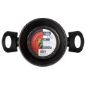 Garnek Granitowy Non-Stick do Gotowania Duszenia Czarny 1,2 L VILDE