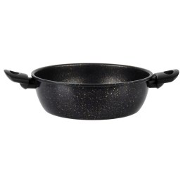 Garnek Granitowy Non-Stick do Gotowania Duszenia Czarny 2,7 L VILDE