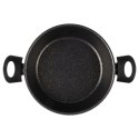 Garnek Granitowy Non-Stick do Gotowania Duszenia Czarny 2,7 L VILDE