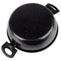 Garnek Granitowy Non-Stick do Gotowania Duszenia Czarny 2 L VILDE