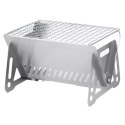 Grill węglowy stalowy składany 21x16,5x12,5 cm