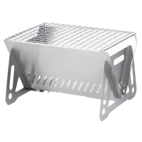 Grill węglowy stalowy składany 21x16,5x12,5 cm
