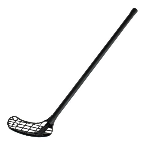 Kij do Unihokeja Floorballa Lewy Czarny Solidny KUBISPORT 95 cm