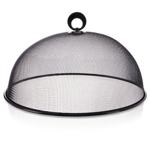Klosz Osłona do Przykrywania Żywności Siatka Metalowa Czarna 30 cm ORION