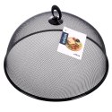 Klosz Osłona do Przykrywania Żywności Siatka Metalowa Czarna 30 cm ORION